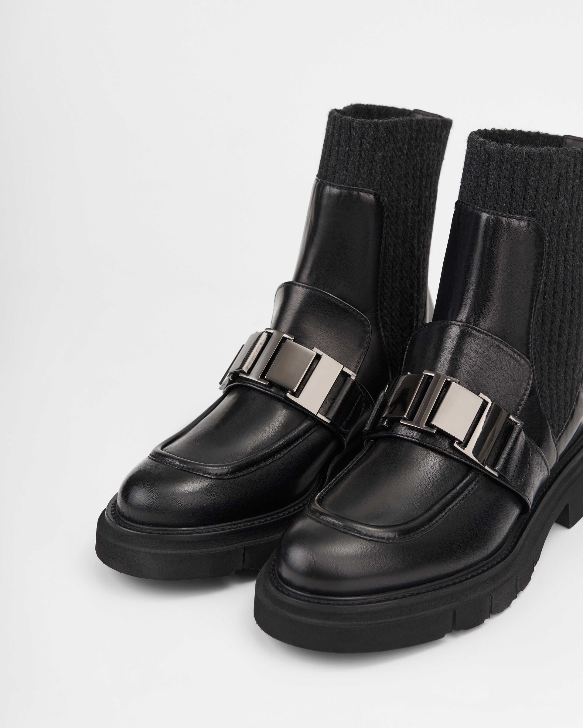 Черные кожаные ботинки - Image 2 of 3