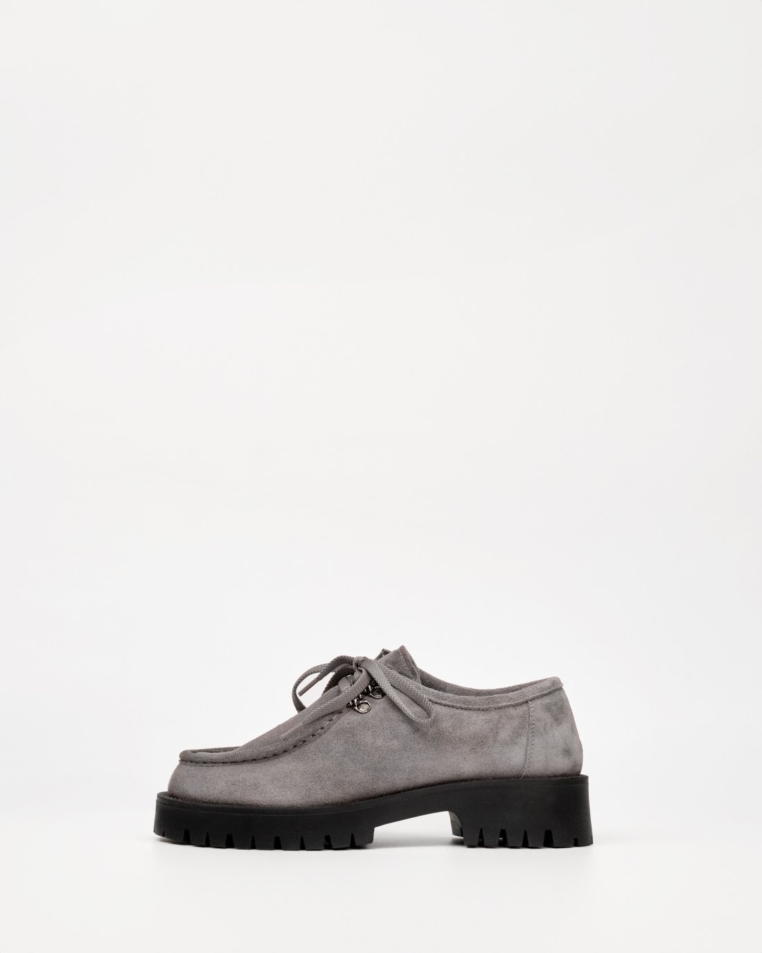 Серые замшевые ботинки casual style - Image 3 of 4