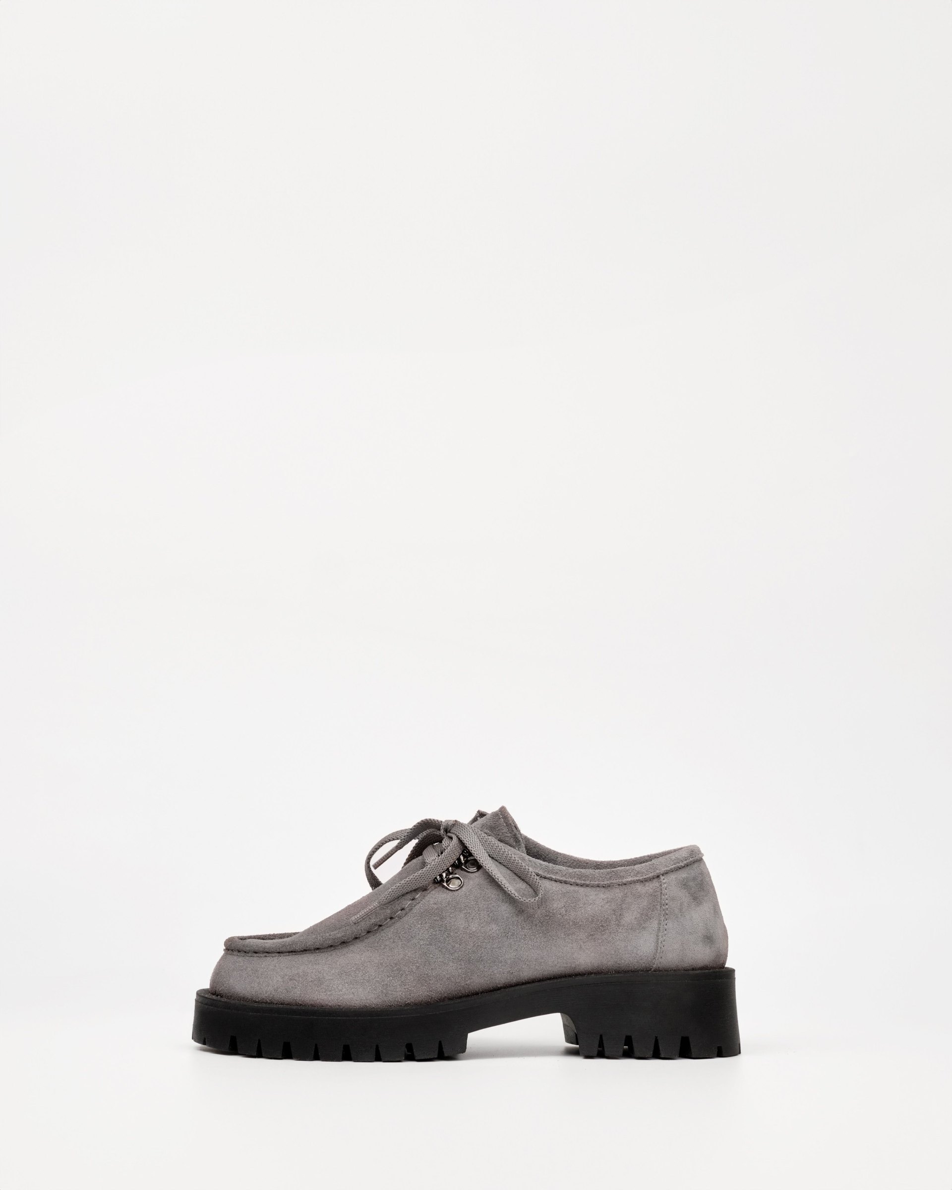 Серые замшевые ботинки casual style - Image 3 of 4