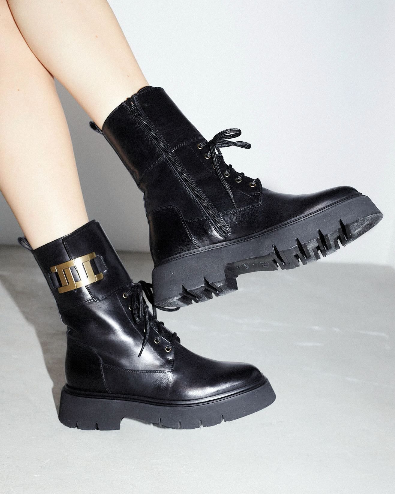 Черные кожаные ботинки - Image 4 of 4