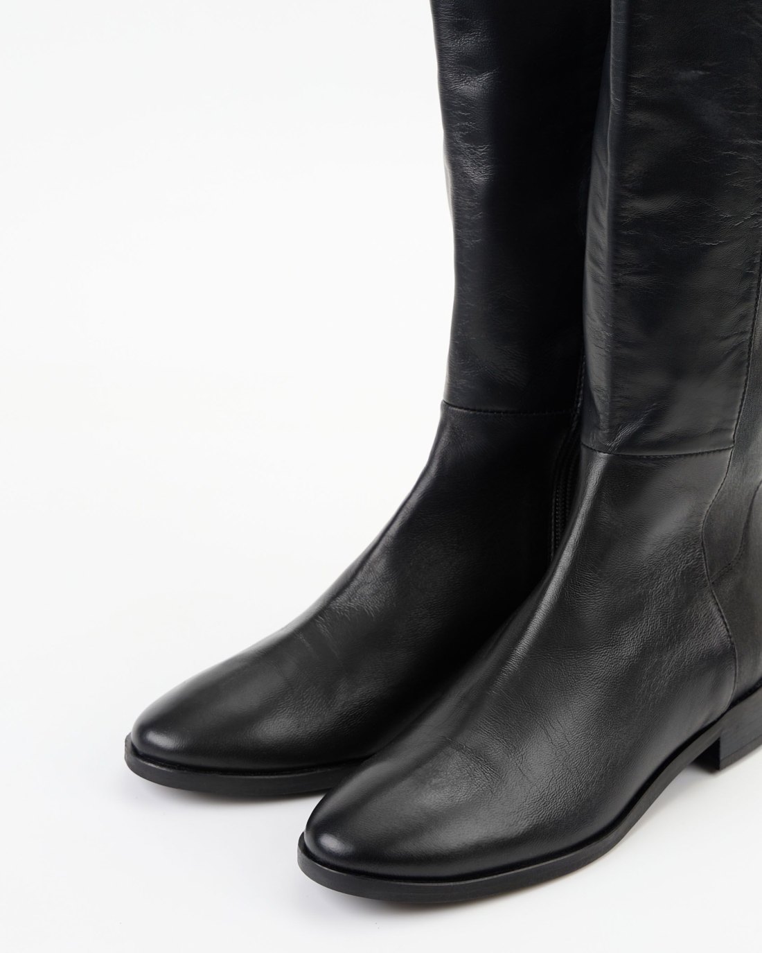 Черные кожаные сапоги - Image 4 of 7