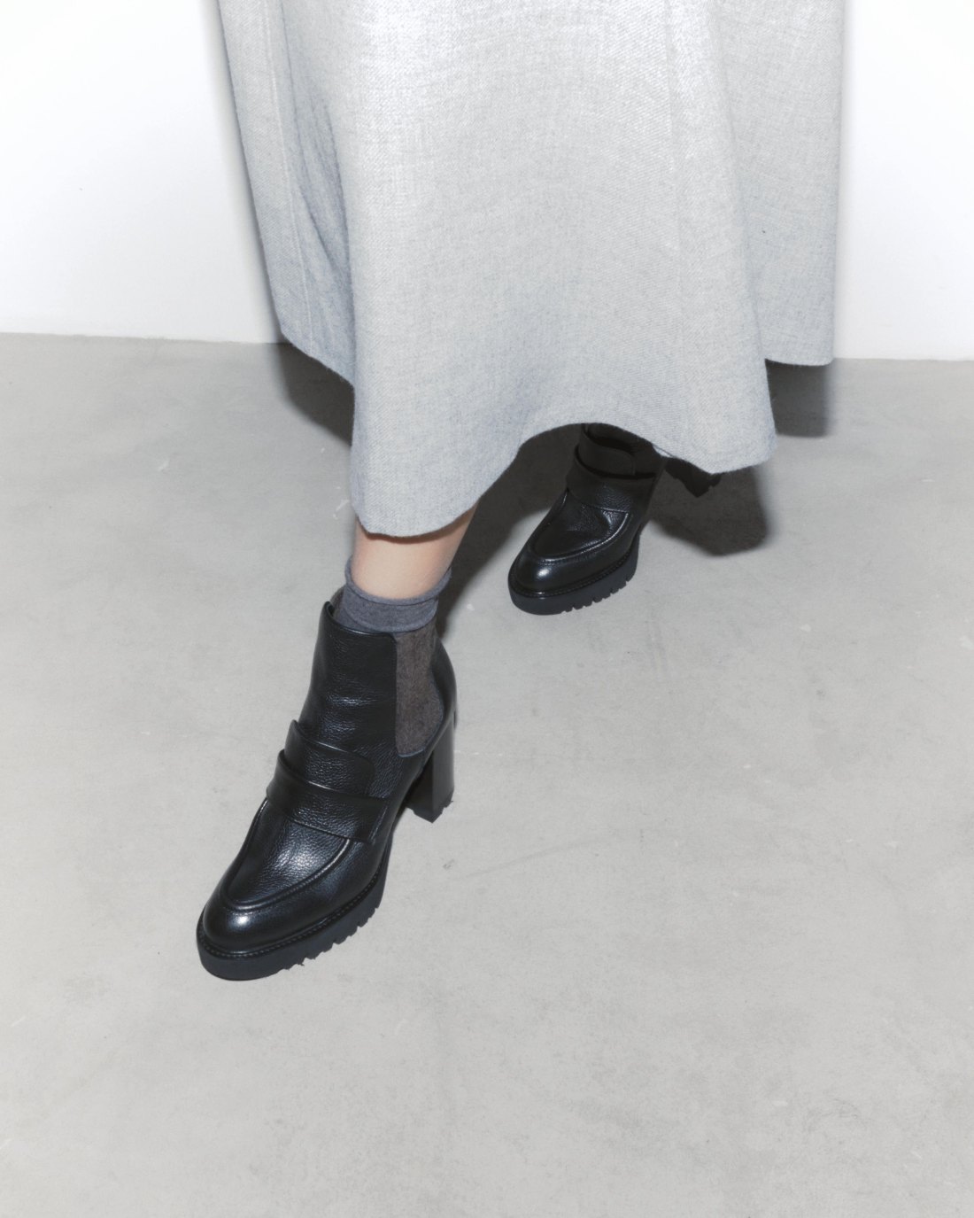 Черные кожаные ботильоны - Image 5 of 5