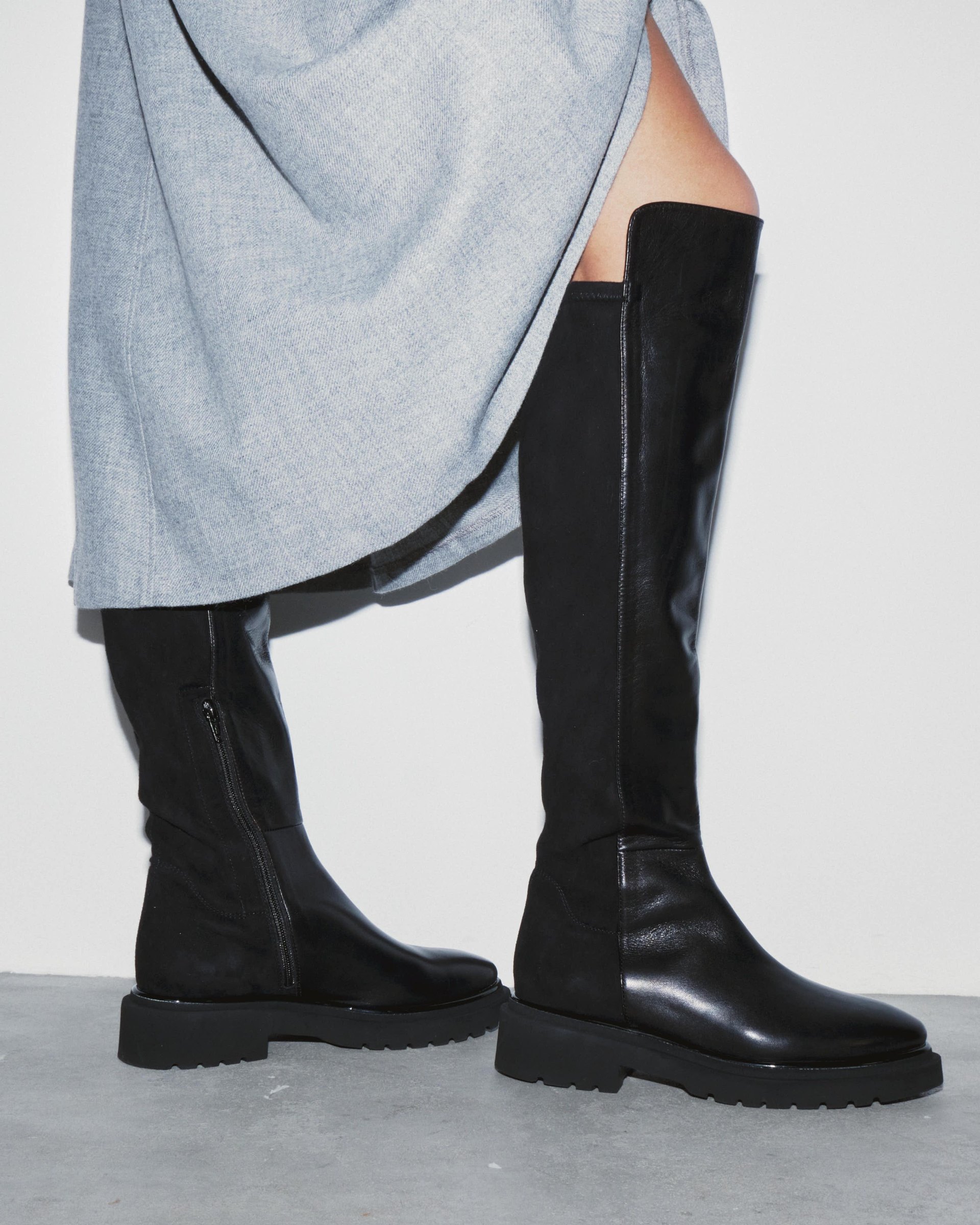 Черные кожаные сапоги - Image 2 of 6