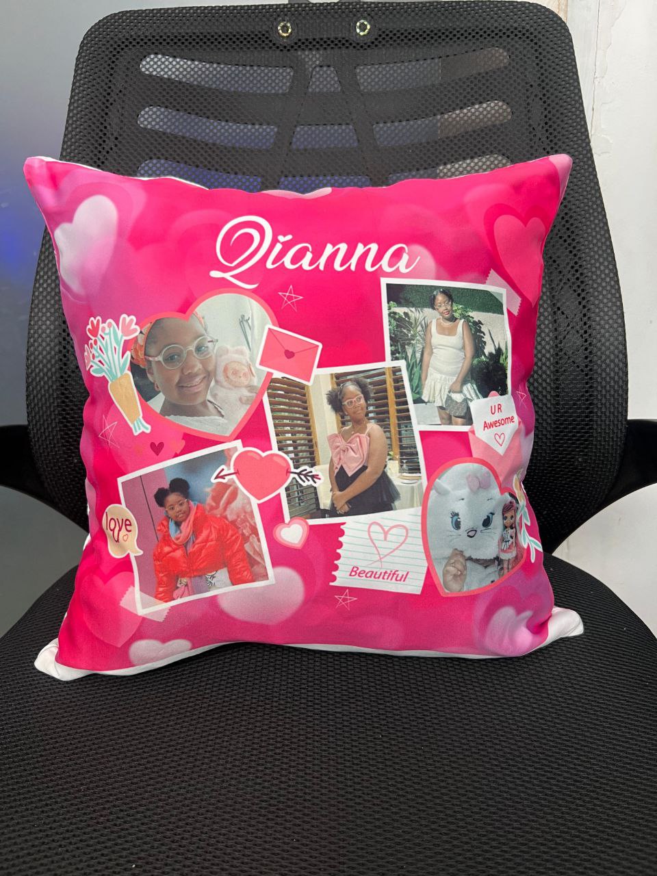 Classic Cushion personalized by Swizz Digital Jamaica