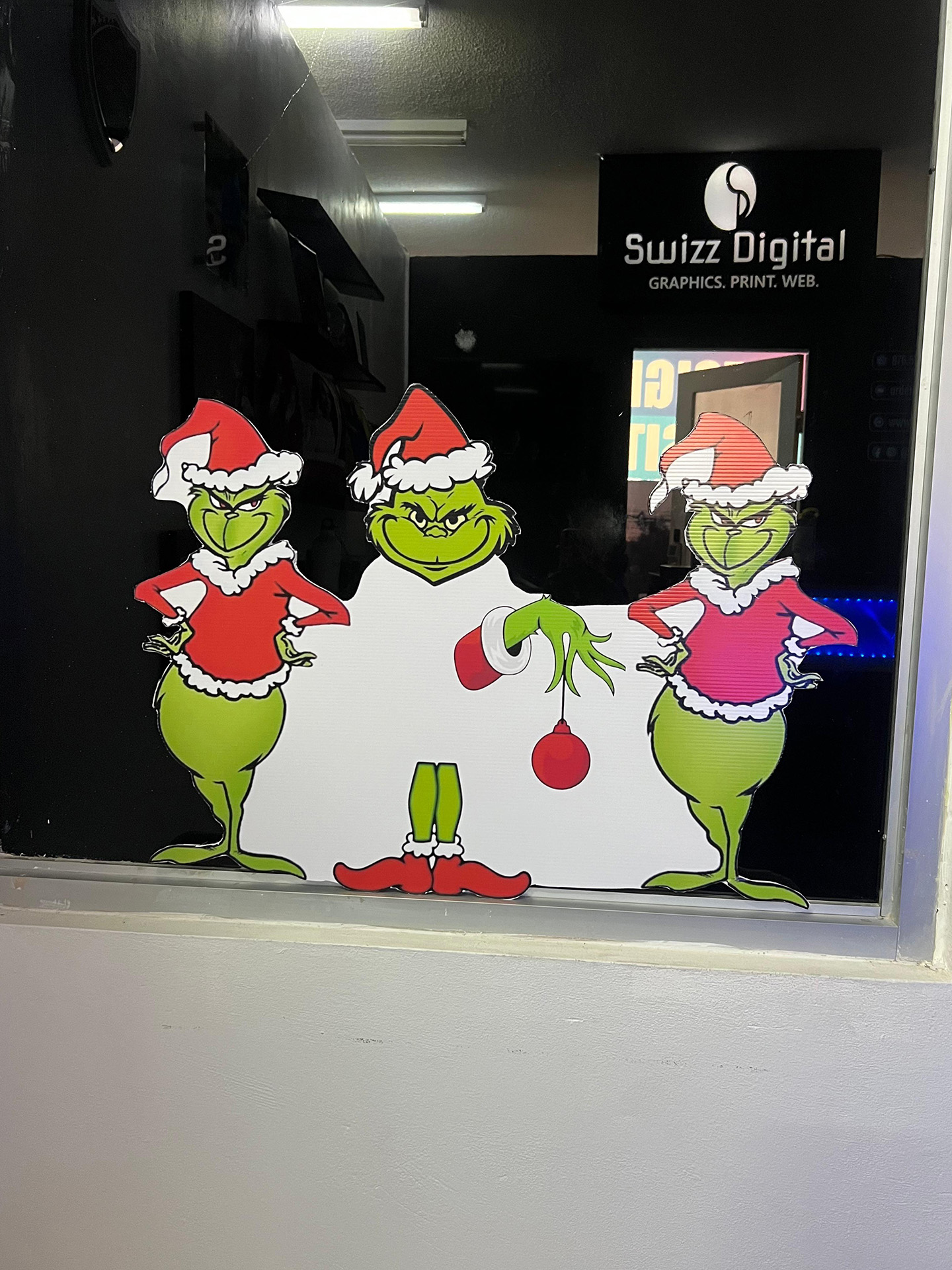 Coroplast Cut-out printed by Swizz Digital in Portmore Jamaica
