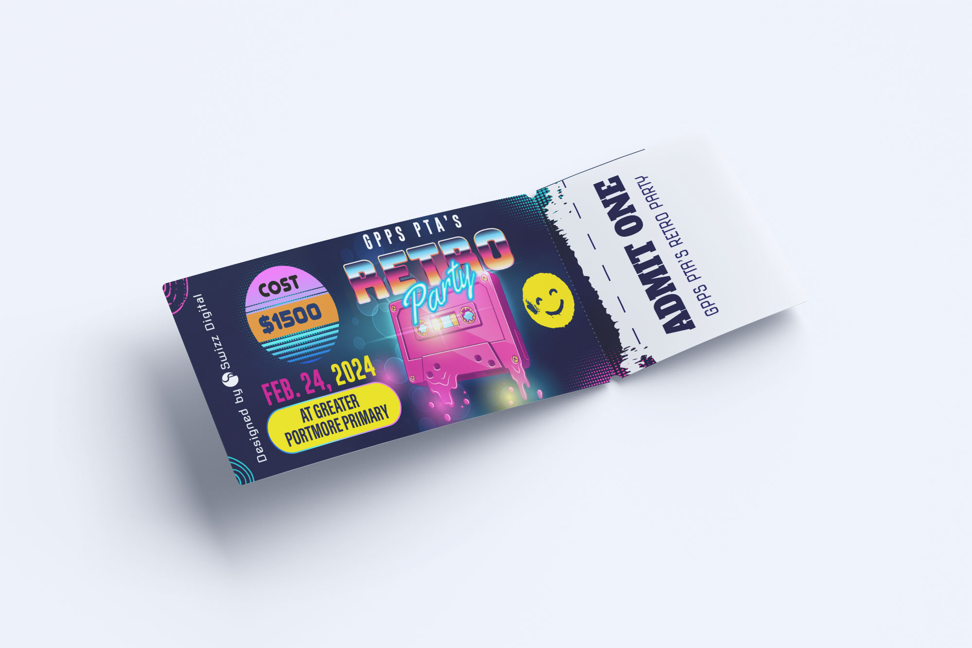 Custom Event Tickets printed by Swizz Digital in Portmore Jamaica