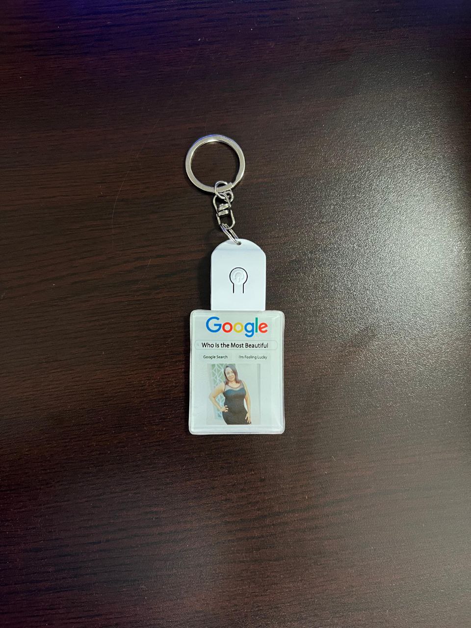 Light up Keyring personalized by Swizz Digital Jamaica