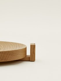 Oak key tray
