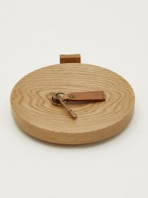Oak key tray