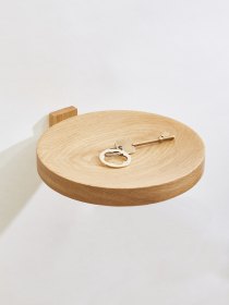 Oak key tray