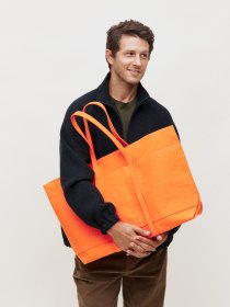 Six-pocket tote