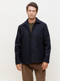 Wool chore jacket