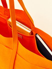 Six-pocket tote