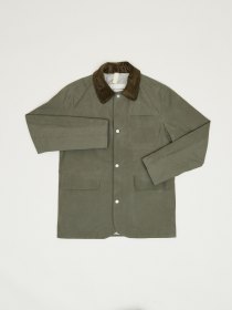 Waxed-cotton jacket