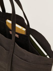 Six-pocket tote