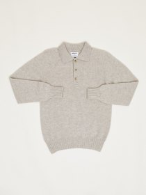 Long-sleeve polo shirt