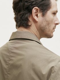 Poplin blazer
