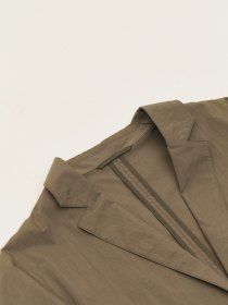 Poplin blazer