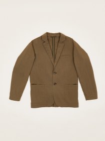 Poplin blazer