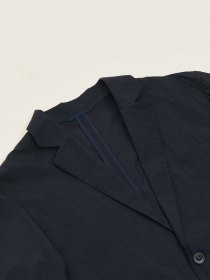 Poplin blazer