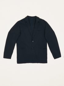 Poplin blazer