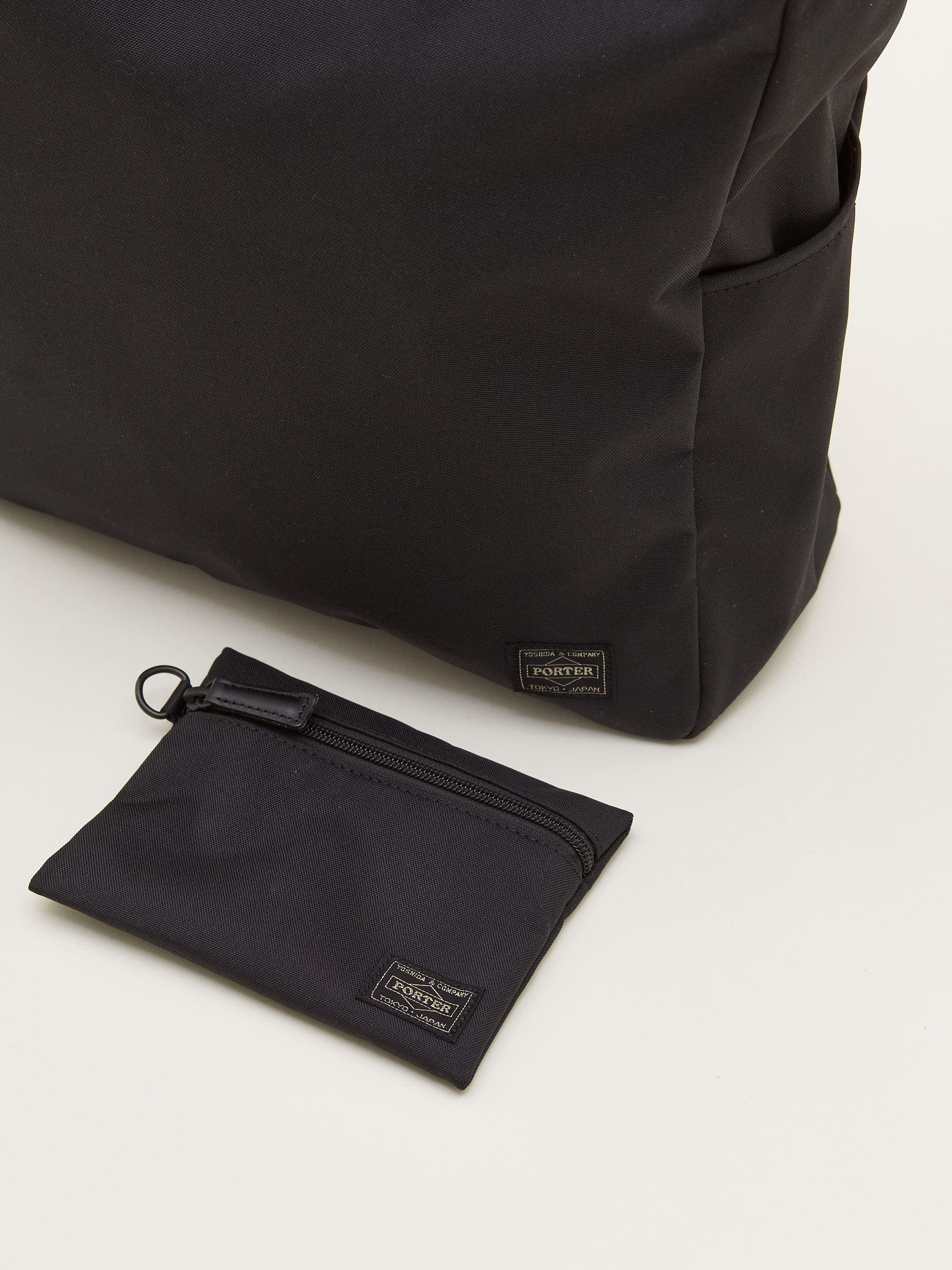 PORTER / MONOCLE コラボトートバッグ ブラック PORTER（ポーター）の「MONOCLE×PORTER / トートバッグ（トート