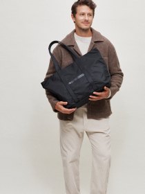 Trolley tote - black