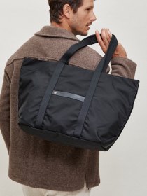 Trolley tote - black