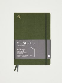 Large B5 hardcover linen notebook 
