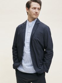Poplin blazer