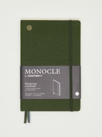 Medium B6 hardcover linen notebook 