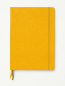 Large B5 hardcover linen notebook 