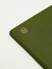 Large B5 hardcover linen notebook 