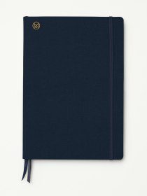 Large B5 hardcover linen notebook 