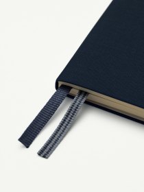 Large B5 hardcover linen notebook 
