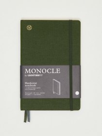 Medium B6 hardcover linen notebook 