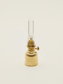 Brass oil lamp