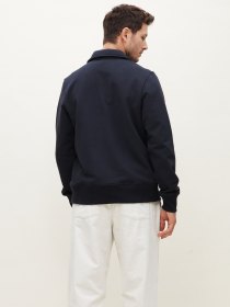 Half-zip sweatshirt