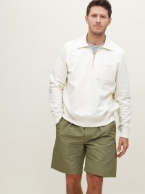 Half-zip sweatshirt