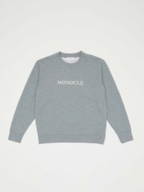 Monocle sweatshirt - grey melange