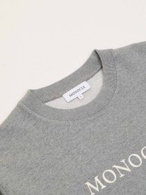 Monocle sweatshirt - grey melange