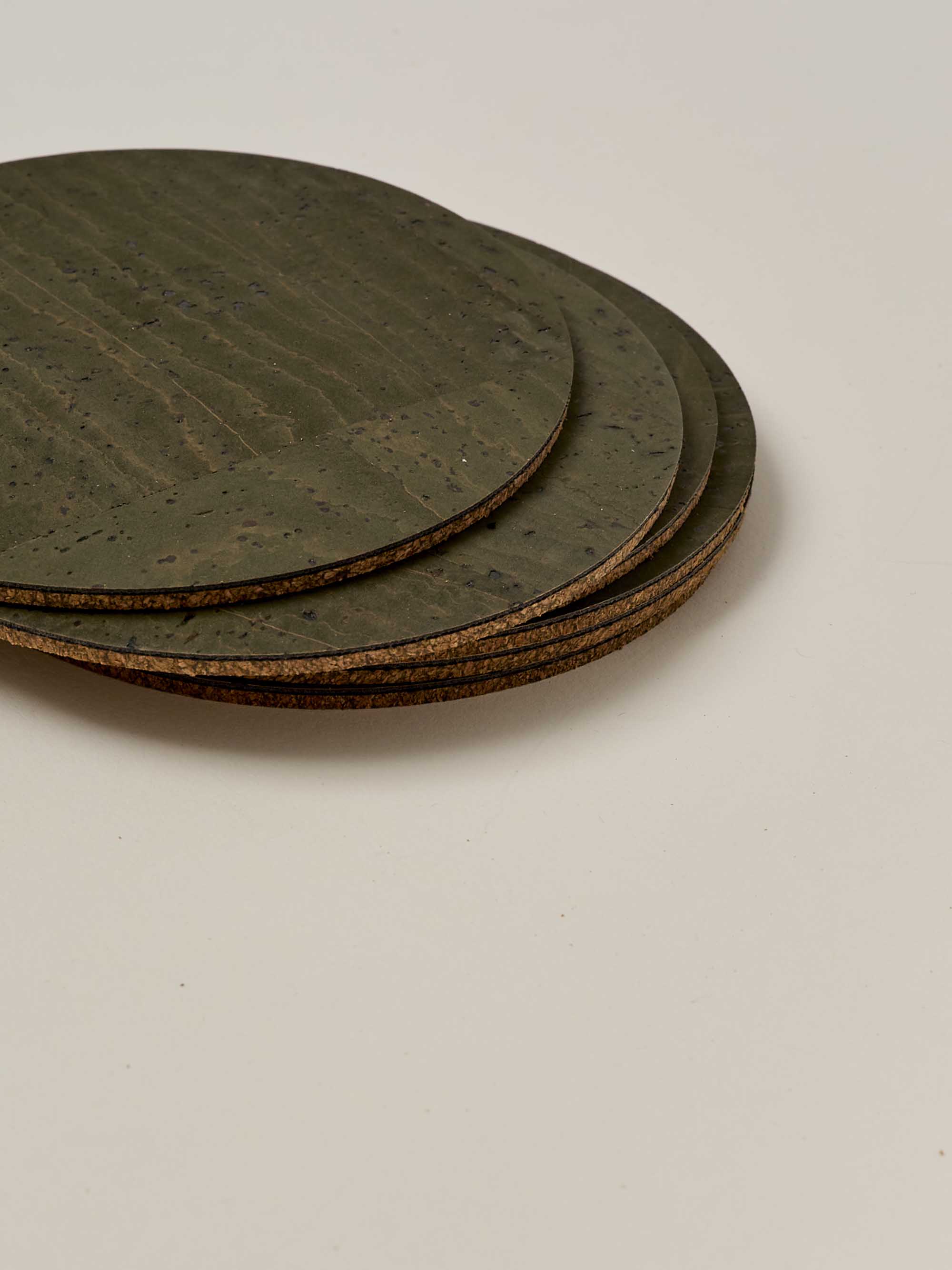 Cork coasters