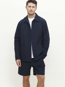Summer cotton overshirt