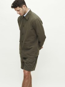 Summer cotton overshirt