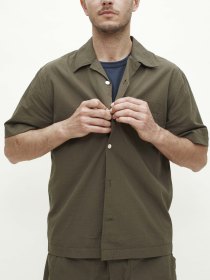 Summer camp-collar shirt