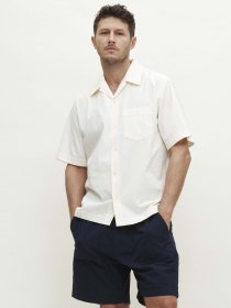 Summer camp-collar shirt