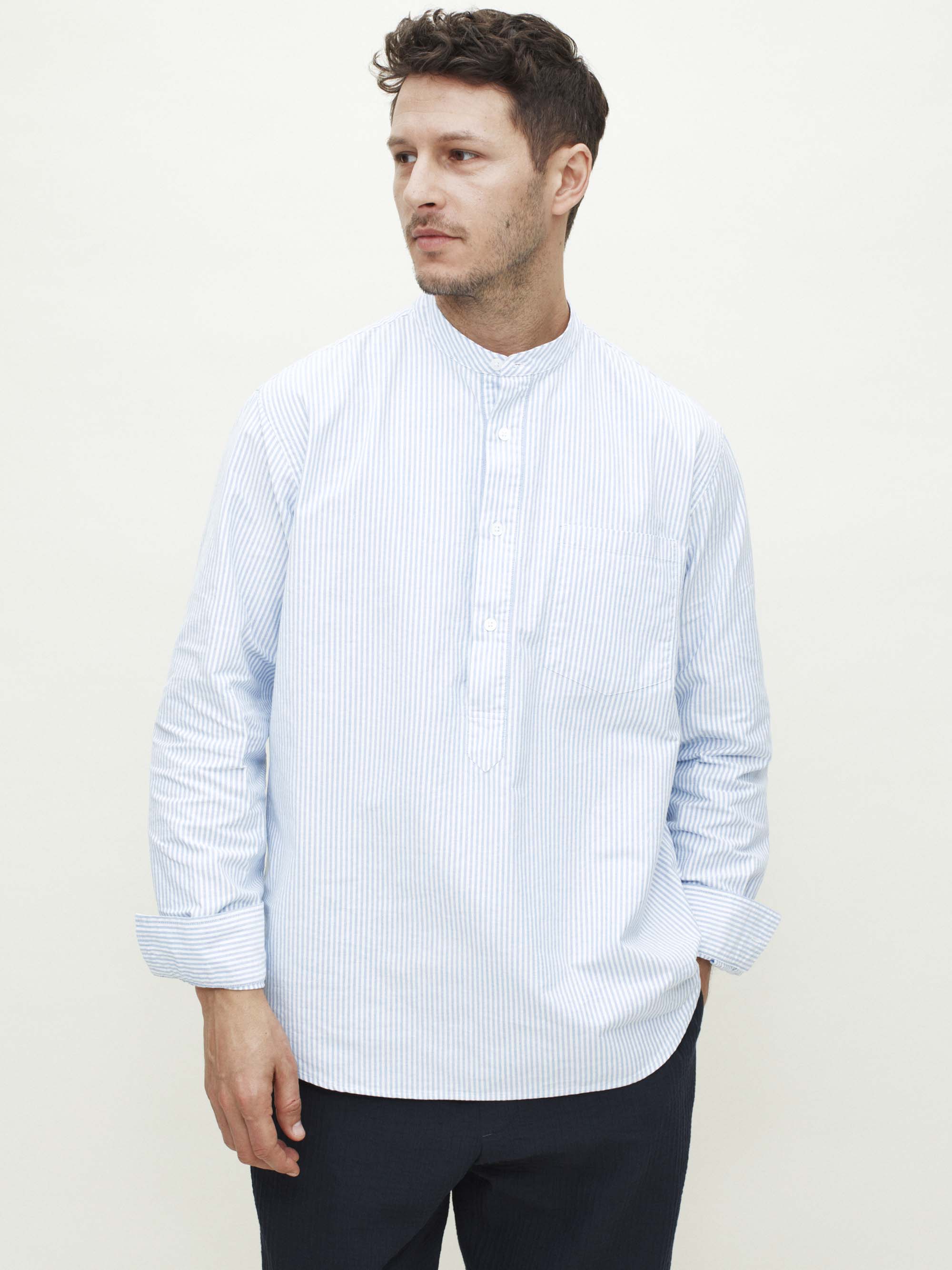 Oxford popover shirt