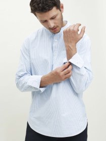Oxford popover shirt