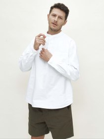 Oxford popover shirt