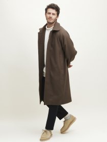 Wool angora coat